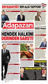 ADAPAZARI AKŞAM HABERLERİ