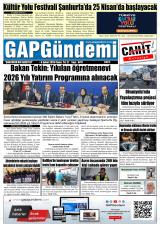 GAP GÜNDEMİ