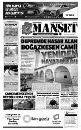 KAHRAMANMARAŞ MANŞET