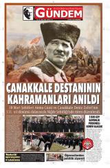 DÜNDEN BUGÜNE GÜNDEM