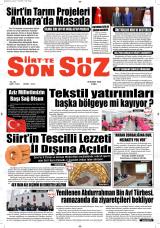 SİİRT’TE SON SÖZ