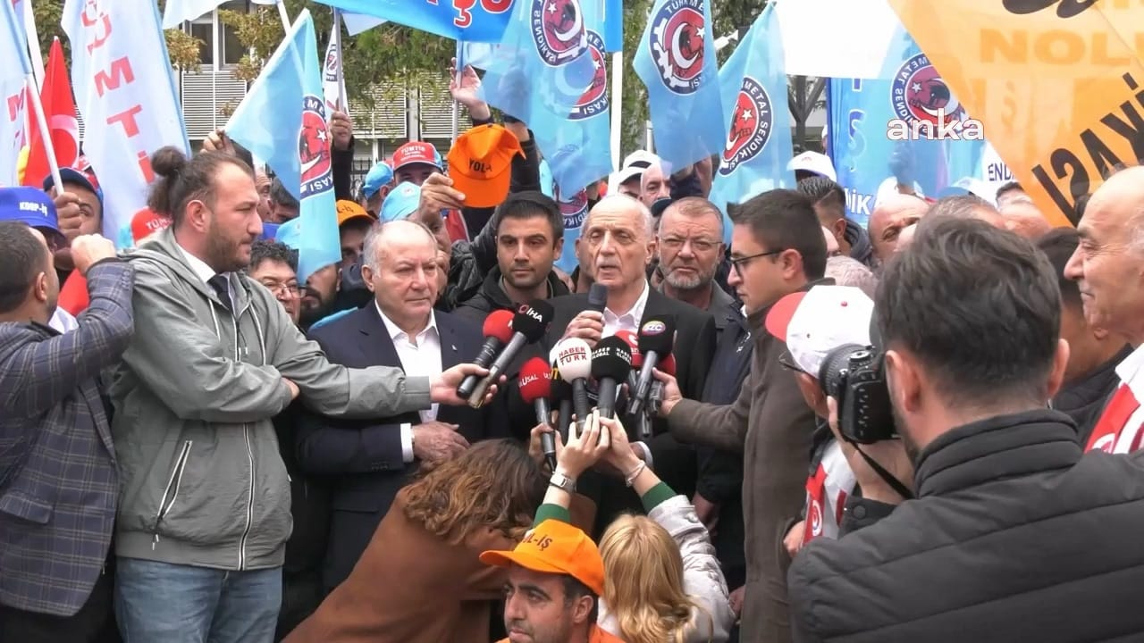 Türk-İş’ten Eylem… Ergün Atalay: Kimsenin Dayanacak Gücü Kalmadı