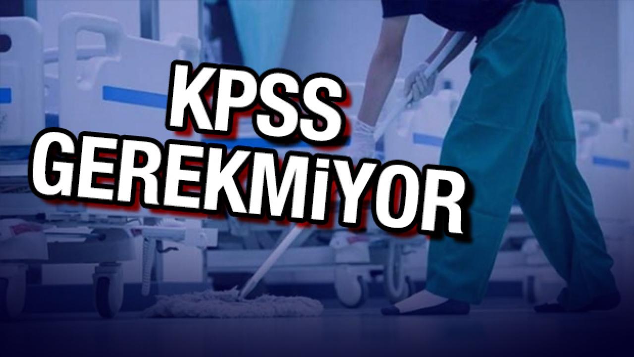 KPSS şartı yok! Hastanelere personel ve işçi alınacak: Başvurular nereden yapılacak?