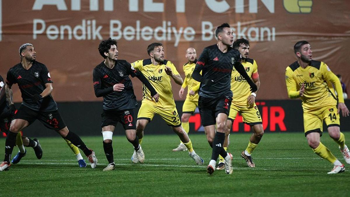 Pendikspor – İstanbulspor maç sonucu: 1-1