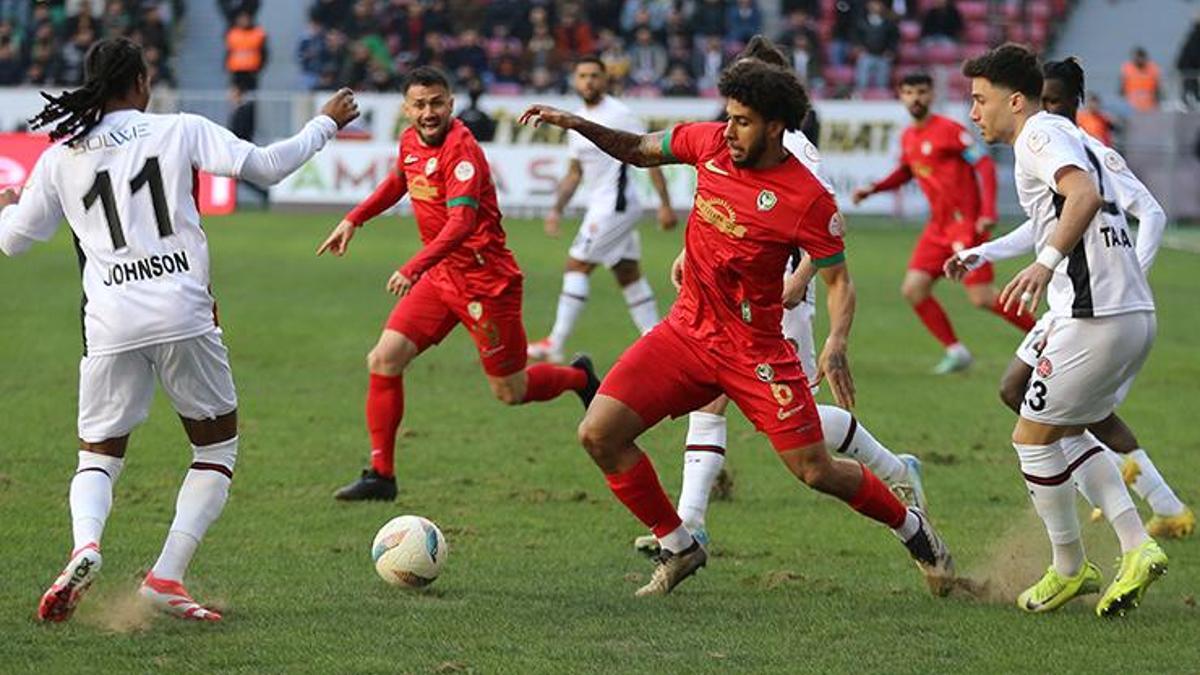Amedspor-Fatih Karagümrük maç sonucu: 1-1
