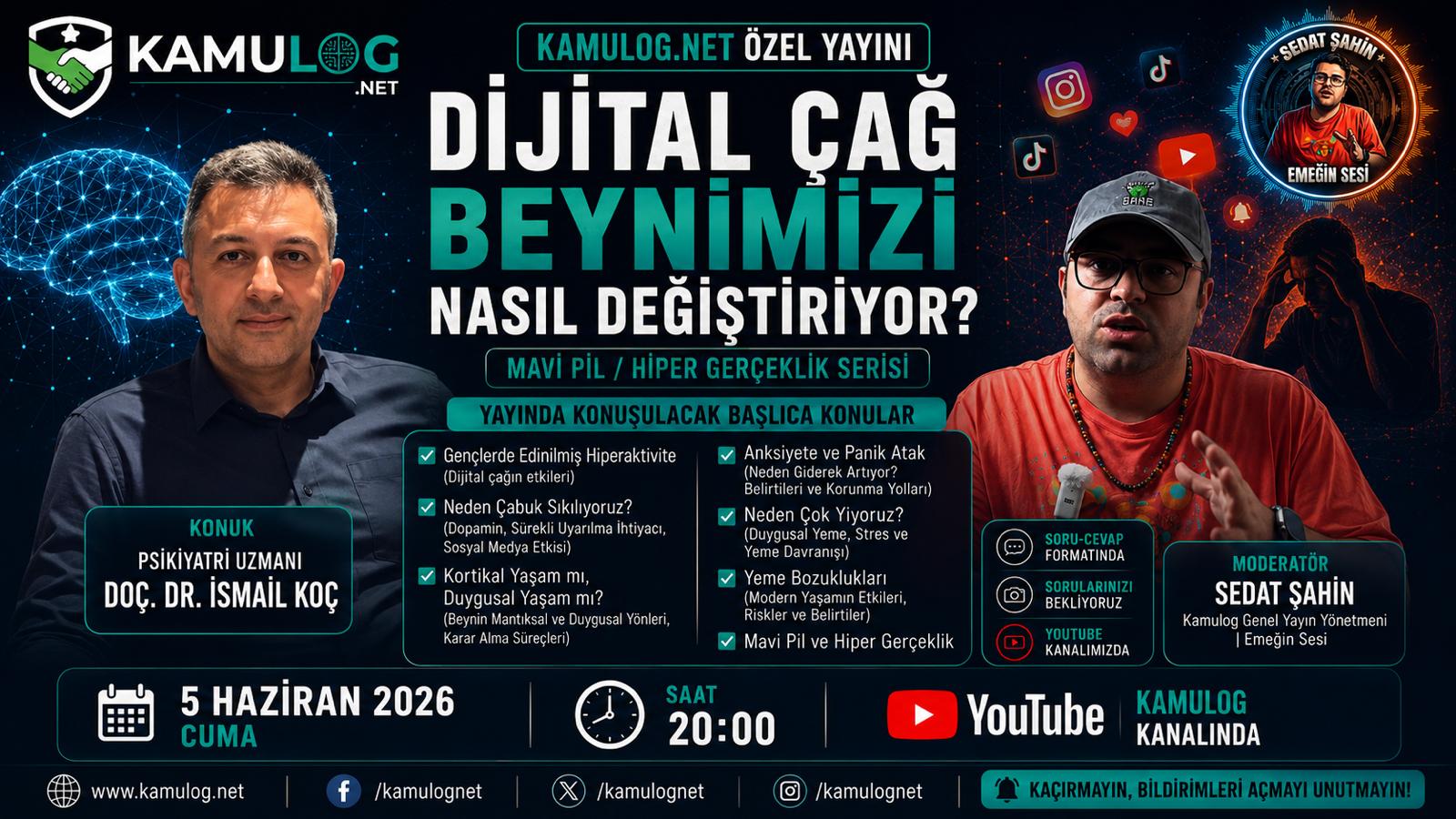 Dijital Çağ Beynimizi Nasıl Değiştiriyor? Uzmanından Dikkat Çeken Açıklamalar Bu Yayında